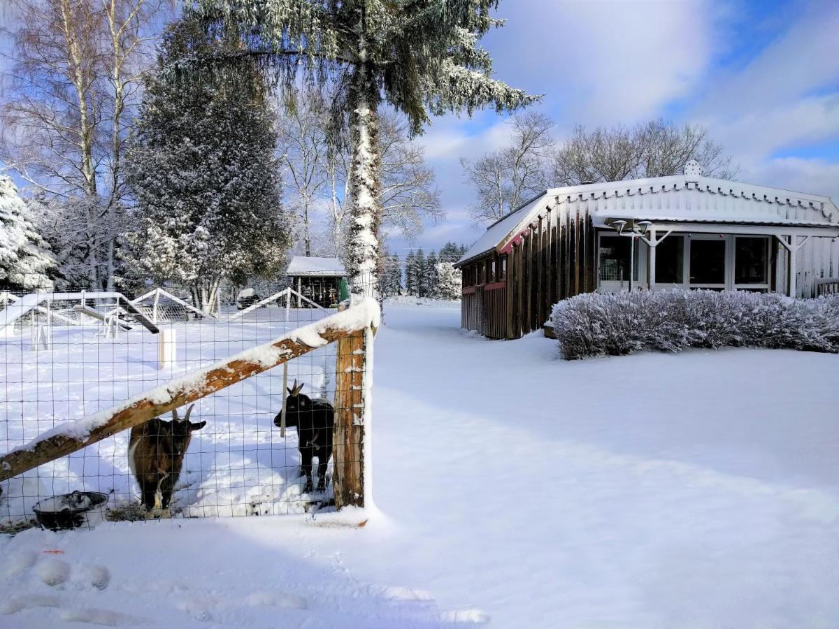 Chalets Des Trois Hetres พลอมบิแอร์ส-เลส์-แบ็งส์ ภายนอก รูปภาพ
